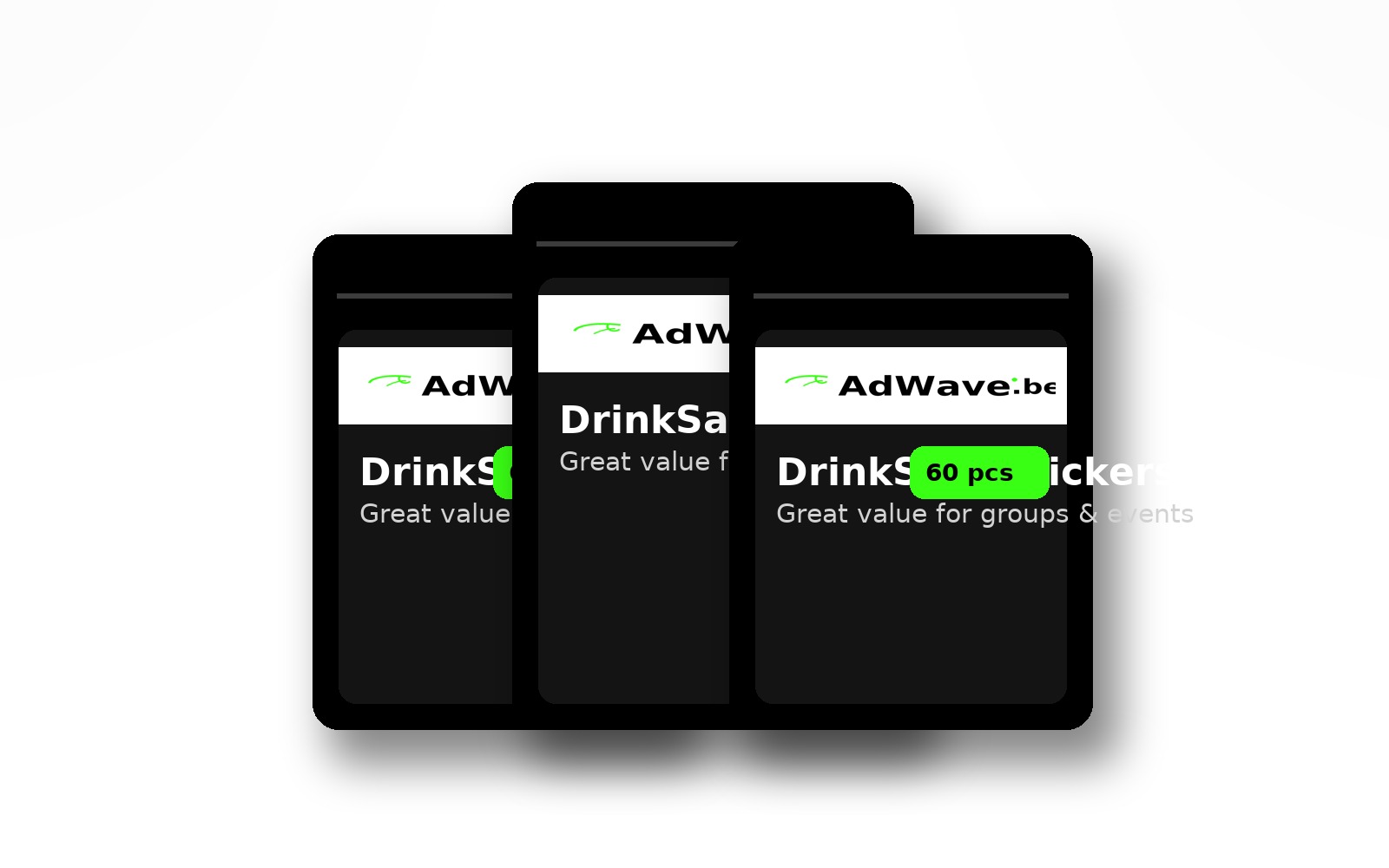 DrinkSafe Stickers Bundle